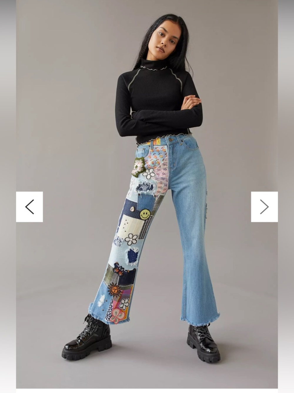 BDG High-Waisted Flare Jean - Indigo Craft - Picture 2 of 14